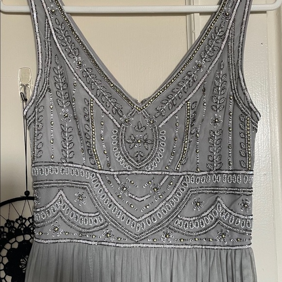 NWOT BHLDN BEADED GOWN, size 8 - Picture 11 of 14